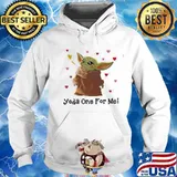 Baby yoda one for me hearts s Hoodie