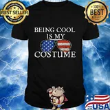 Being Cool Is My Costume Cool Halloween T-Shirt