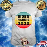 Biden Harris 2020 - Retro Vintage Distressed Sunset 70s shirt