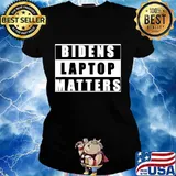 Bidens laptop matters election s Ladies tee