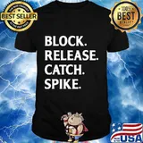 Block Release Catch Spike Football Shirt