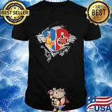 Blood inside heart kobe bryant and michael jordan shirt