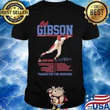 Bob gibson pitchers 1935 2020 thank you for the memories signature shirt
