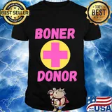 Boner Donor Funny Novelty Sarcastic Halloween Costume T-Shirt