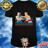 Boxer Donald Trump Boxing Biden Winning President Election T-Shirt