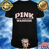 Breast Cancer Awareness Pink Warrior Breast Cancer Survivor T-Shirt