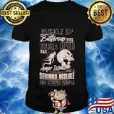 Buckle up buttercup this scuba diver has anger issues and a serious dislike for stupid people skull shirt