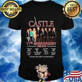 Castle 11th anniversary 2009 2020 thank for the memories signatures shirt