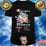 Champion 20 grand slam rafael nadal signature shirt