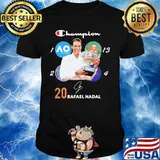 Champion 20 rafael nadal signature shirt