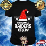 Christmas las vegas raiders crew shirt