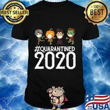 Cute Little Ghosts with Mask Halloween T-Shirt