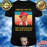 Dave chappelle rick james i hate you i don't even know you and i hate your guts vintage retro shirt