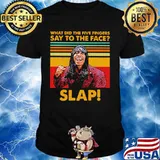Dave chappelle rick james what did the five fingers say to the face slap vintage retro shirt