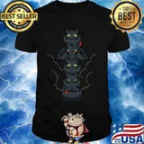 Disney toothless tree cartoon shirt