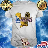 Dodgers Lakers 2020 World Champions Trophies Champions Shirt