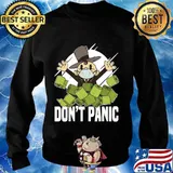 Don't Panic Sarcastic Toilet Paper Rolls Crisis Shirt Sweater