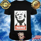 Donald trump thanks vote president america usa politics shirt