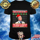Dr. Fauci Baby It’s Covid Outside You Really Should Stay Away 2020 Wear Hat Santa Xmas Shirt