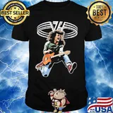 Eddie van halen guitar shirt