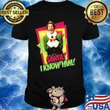 Elf santa i know him christmas shirt