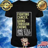 Fighting Cancer Motivational Breast Cancer Awareness Gift T-Shirt