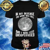 Funny Full Moon Wiccan Gift For Men Women Cool Pagan Witch Shirt
