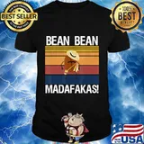 Funny Halloween Madafakas Coffee Lover Junkie Pew Bean Gift T-Shirt