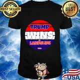 Funny Trump Wins Landslide Again 2020 T-Shirt