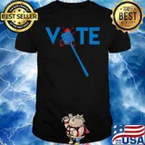 Funny Vote Flies Swatter Presidential Election Campaign 2020 T-Shirt