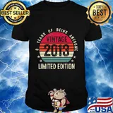 Gift 8th Birthday Vintage 2013 Limited Edition 8 Yrs Old T-Shirt