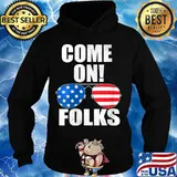 Glasses American Come On Folks Joe Biden Presidential 2nd Debate 2020 Shirt Hoodie