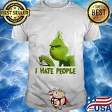 Grinch i hate people shirt