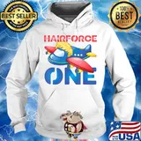 Hairforce one design for a trump satire friseure s Hoodie