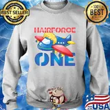 Hairforce one design for a trump satire friseure s Sweater