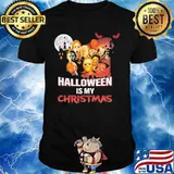 Halloween horror characters is my christmas shirt