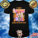 Halloween i need dunkin donuts before any hocus pocus shirt