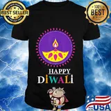 Happy Diwali Festival Of Lights Gifts For Hindus Deepavali T-Shirt