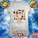 Happy Halloween Pumpkin Boo Cat Owl T-Shirt