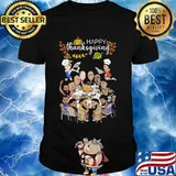 Happy thanksgiving los angeles dodgers la world pumpkin shirt