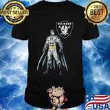 Heroes batman las vegas raiders logo shirt