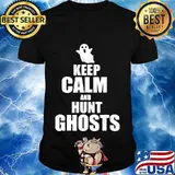 Hunt Ghost Hunter Halloween Party Boo Paranormal Activities T-Shirt