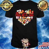 I'm a chick-fil-a aholic heart shirt