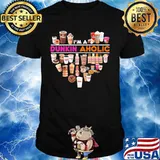 I'm a dunkin donuts aholic heart shirt