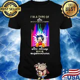 I'm a type of girl who is perfectly happy with mickey and supernatural shirt