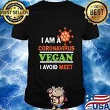 I'm a Virus Vegan, I Avoid Meet T-Shirt