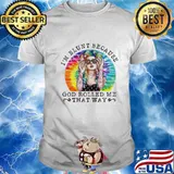 I'm blunt because god rolled me that way hippie vintage retro shirt