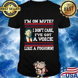 I'm on mute i don't care trump biden final debate ugly shirt