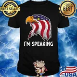 I'm Speaking Kamala Harris USA VP President Debate Vintage American flag shirt