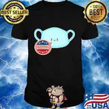 I Voted By Mail With A Mask 2020 Shirt